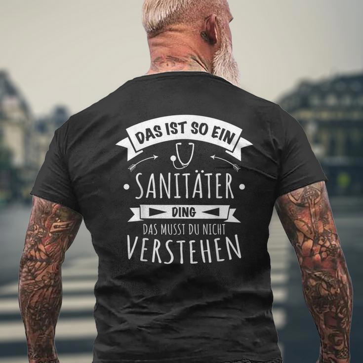 Paramedic Das Ist So Ein Paramedic Ding T-Shirt mit Rückendruck Geschenke für alte Männer