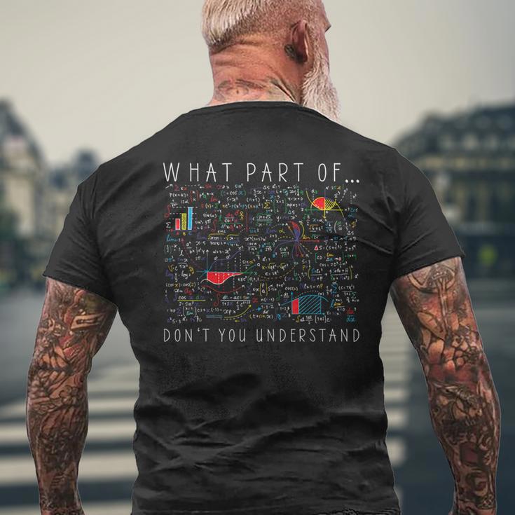 Which Part Of Understst You Nicht Engineer T-Shirt mit Rückendruck Geschenke für alte Männer