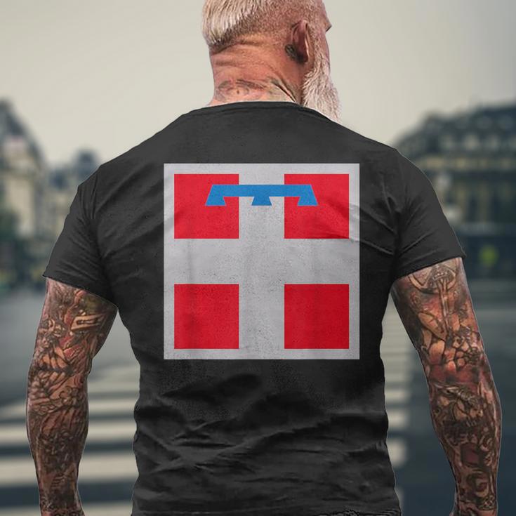 Piemonte Crest Flag Souvenir T-Shirt mit Rückendruck Geschenke für alte Männer