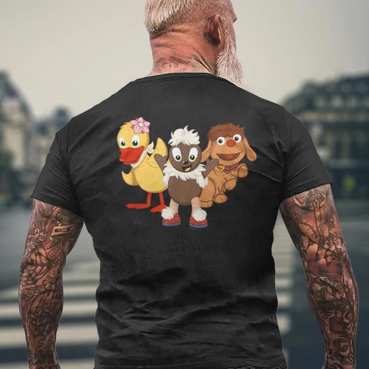 Pittiplatsch Schnatterinchen Und Moppi Beste Freundde T-Shirt mit Rückendruck Geschenke für alte Männer