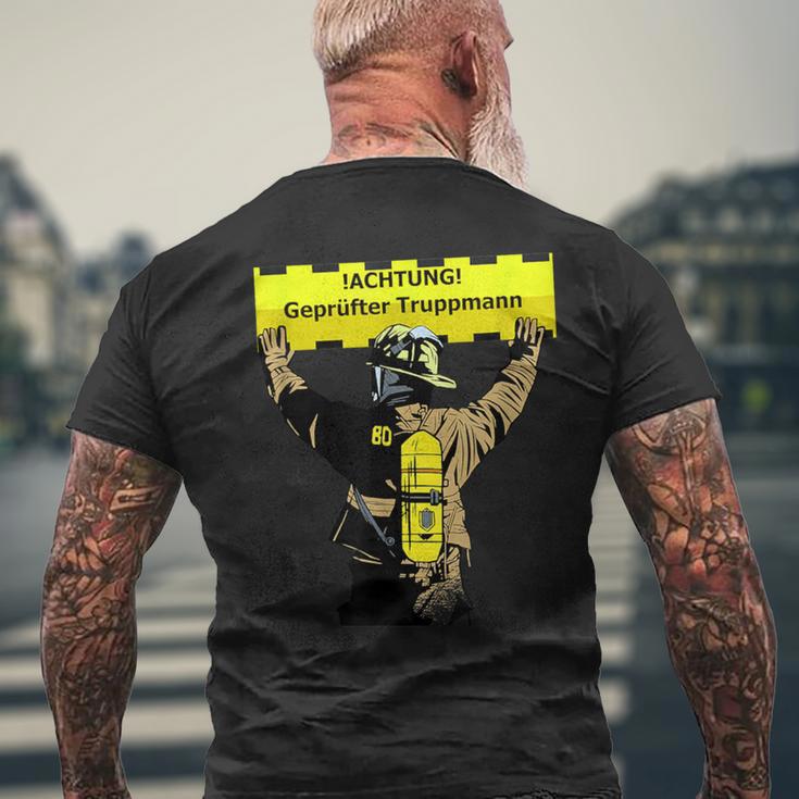 Prüfung Trumpmann T-Shirt mit Rückendruck Geschenke für alte Männer