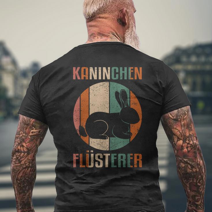 Rabbit Whisperer T-Shirt mit Rückendruck Geschenke für alte Männer