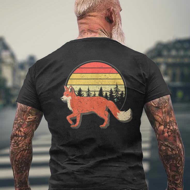 Retro Fox T-Shirt mit Rückendruck Geschenke für alte Männer