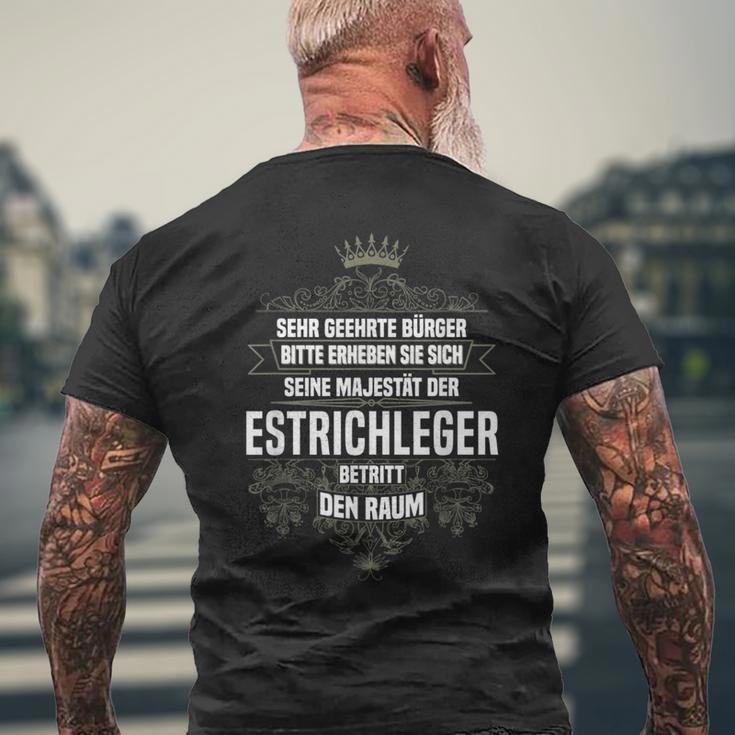 Saying Männer Beruf Ist So Ein Ding T-Shirt mit Rückendruck Geschenke für alte Männer