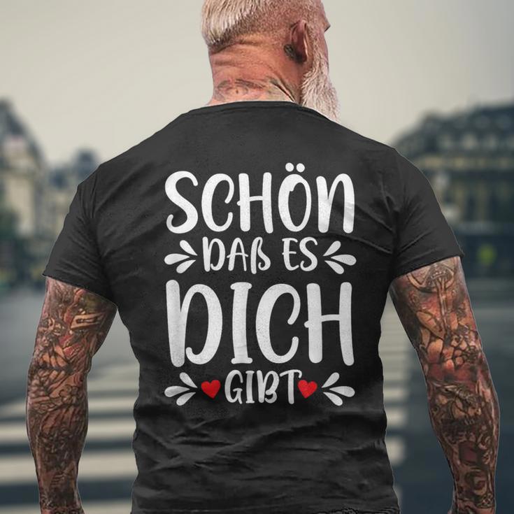 Schön Das Es Dich Gibt Geschenke Freunde Mann Kinder Ladies T-Shirt mit Rückendruck Geschenke für alte Männer