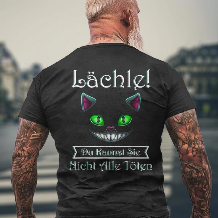 Smile Du Kannst Sie Nicht Alle Töten T-Shirt mit Rückendruck Geschenke für alte Männer