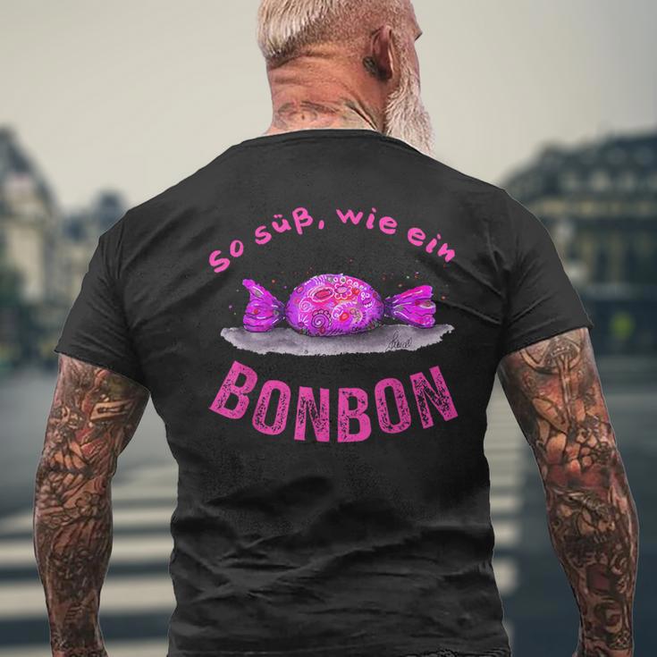 So Üß Wie Ein Bonbonbon T-Shirt mit Rückendruck Geschenke für alte Männer