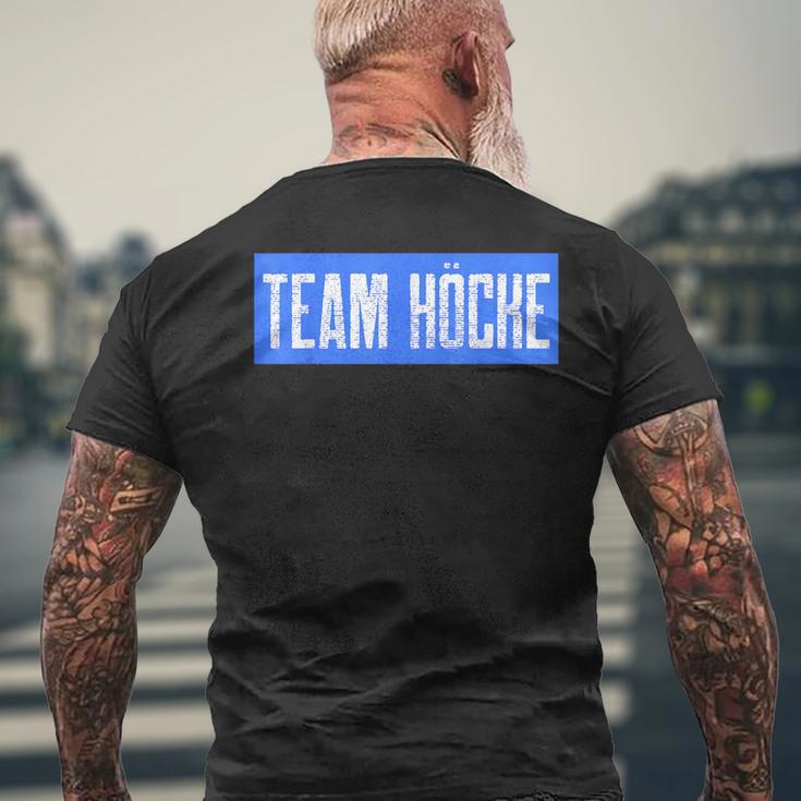 Team Höcke T-Shirt mit Rückendruck Geschenke für alte Männer