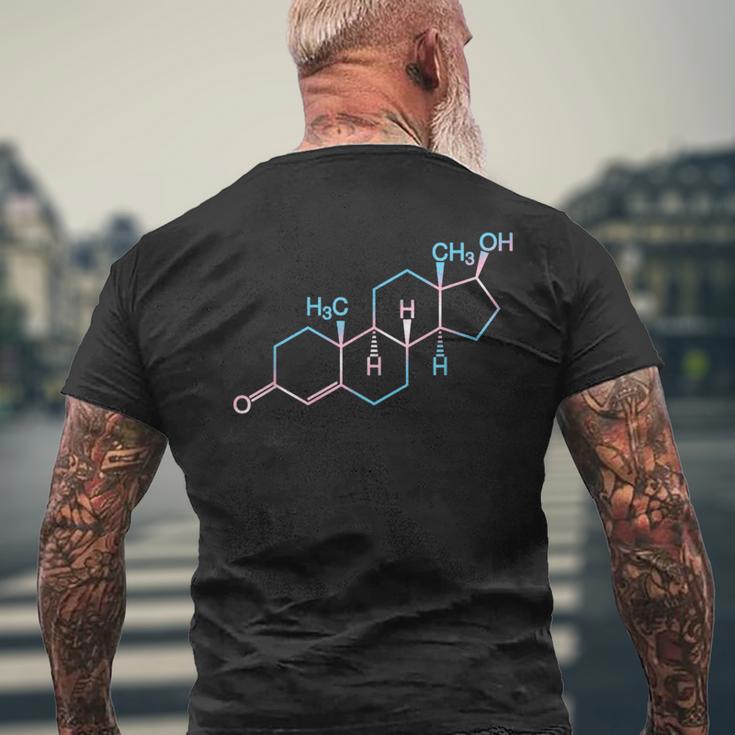 Testosterone Trans T-Shirt mit Rückendruck Geschenke für alte Männer