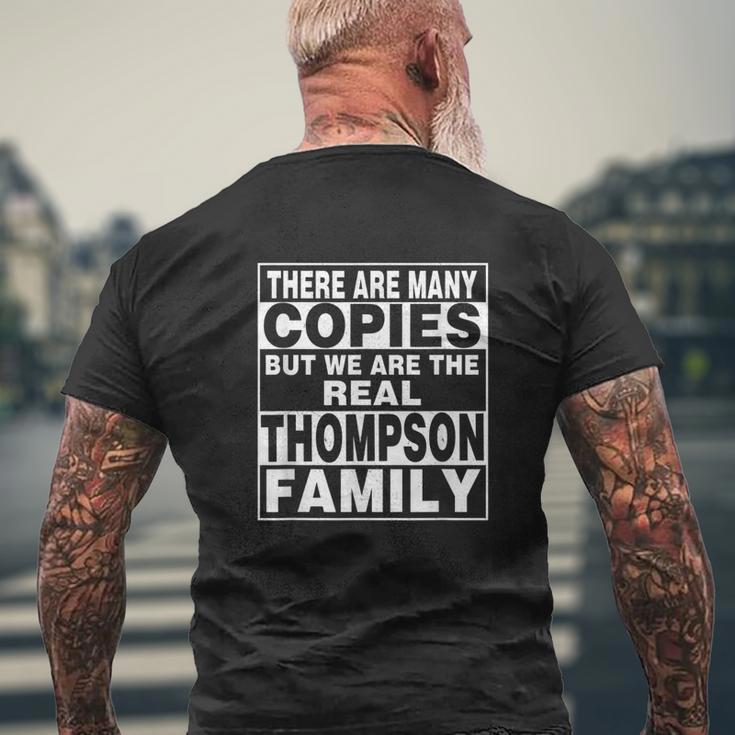 Thomson Name Name Personalised Thomson T-Shirt mit Rückendruck Geschenke für alte Männer