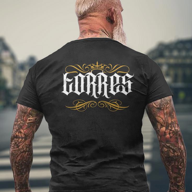 Torres Filipino Nachname Philippinen Tagalog Family T-Shirt mit Rückendruck Geschenke für alte Männer