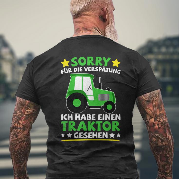 Tractor Trecker Children's Ich Habe Einen Traktor Sehen T-Shirt mit Rückendruck Geschenke für alte Männer