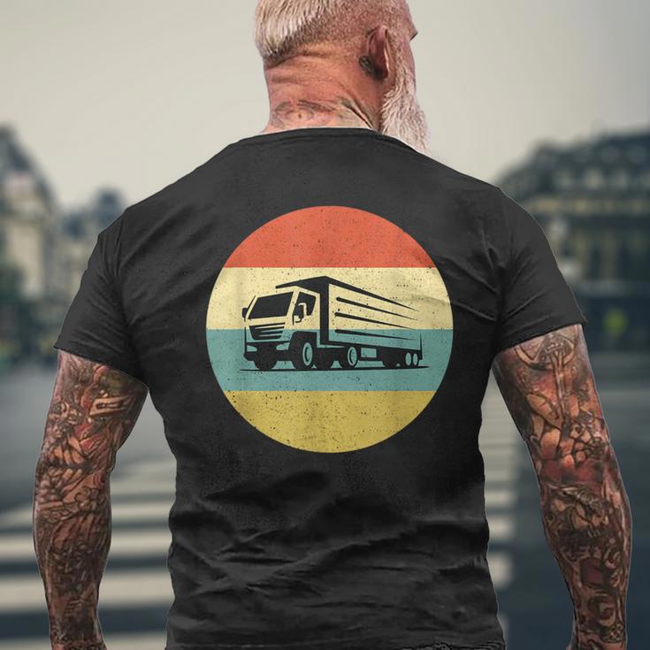 Trucksintage Retro Idea For Men T-Shirt mit Rückendruck Geschenke für alte Männer