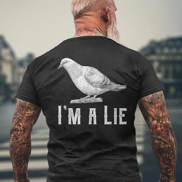 Vintage I Am A Lie Bird Aren't Real Spies Great T-Shirt mit Rückendruck Geschenke für alte Männer