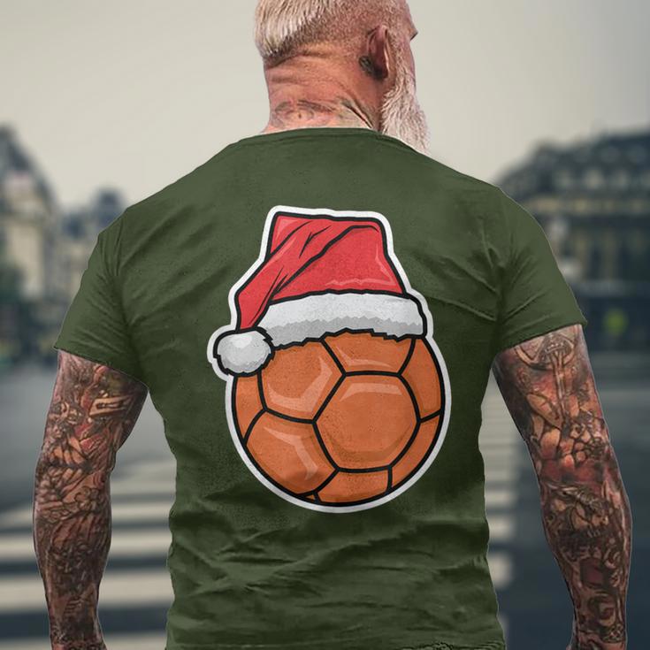 Handball Christmas T-Shirt mit Rückendruck Geschenke für alte Männer