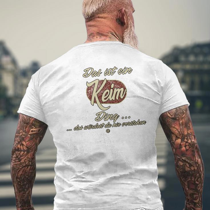 Das Ist Ein Keim Ding Lustiges Familie Keim T-Shirt mit Rückendruck Geschenke für alte Männer