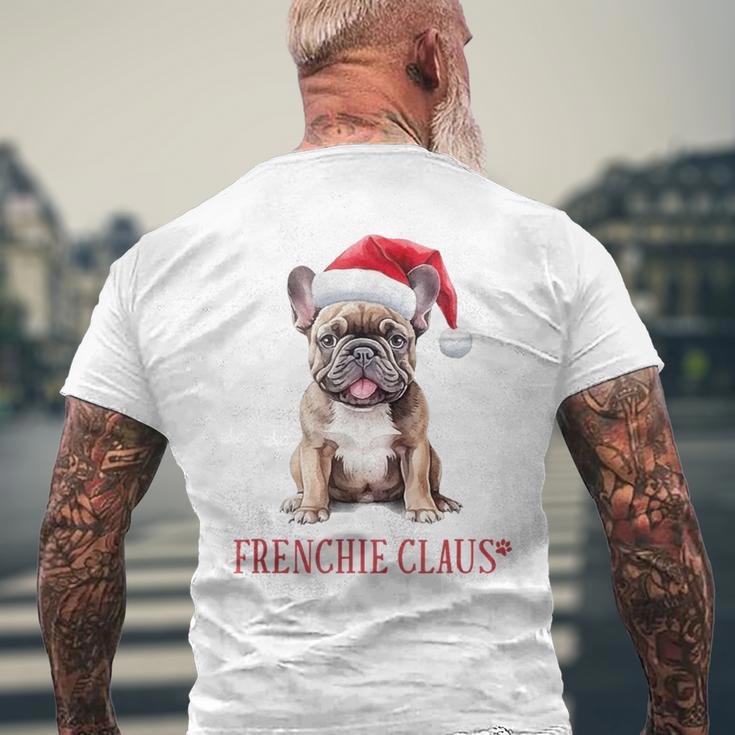 Frenchie Claus French Bulldog Christmas T-Shirt mit Rückendruck Geschenke für alte Männer