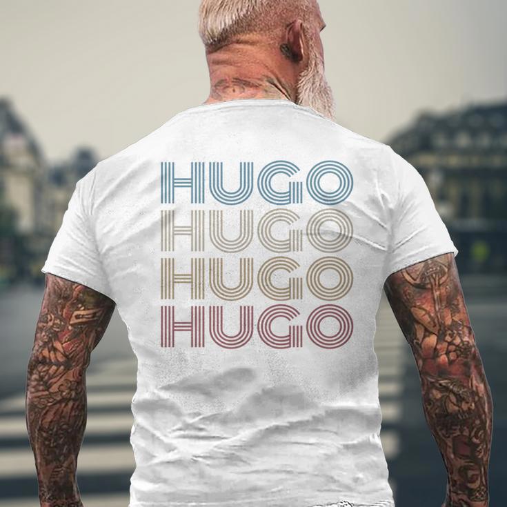 Hugo First Name I Prideintage I Hugo Name T-Shirt mit Rückendruck Geschenke für alte Männer