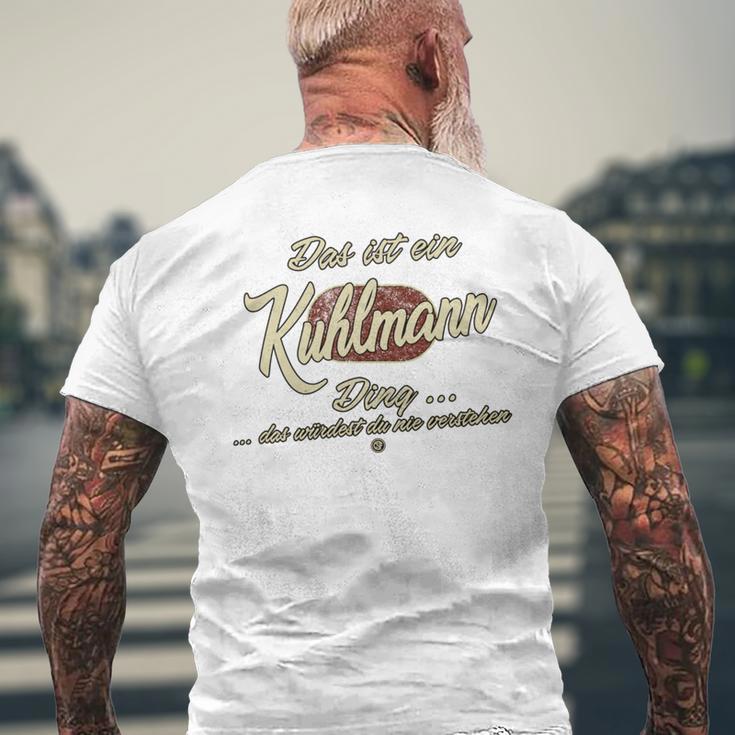 This Is A Kuhlmann Ding Family Kuhlmann S T-Shirt mit Rückendruck Geschenke für alte Männer