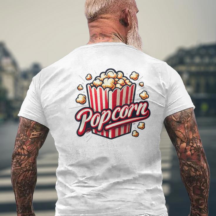 Popcorn Kostüm Kinder T-Shirt mit Rückendruck Geschenke für alte Männer