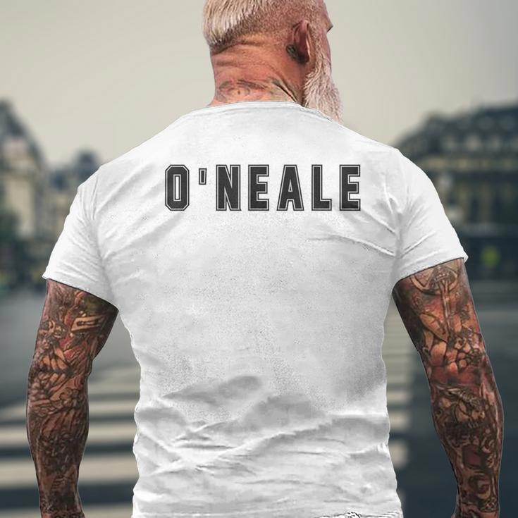 Team O'neale Surname Familia Proud Family T-Shirt mit Rückendruck Geschenke für alte Männer