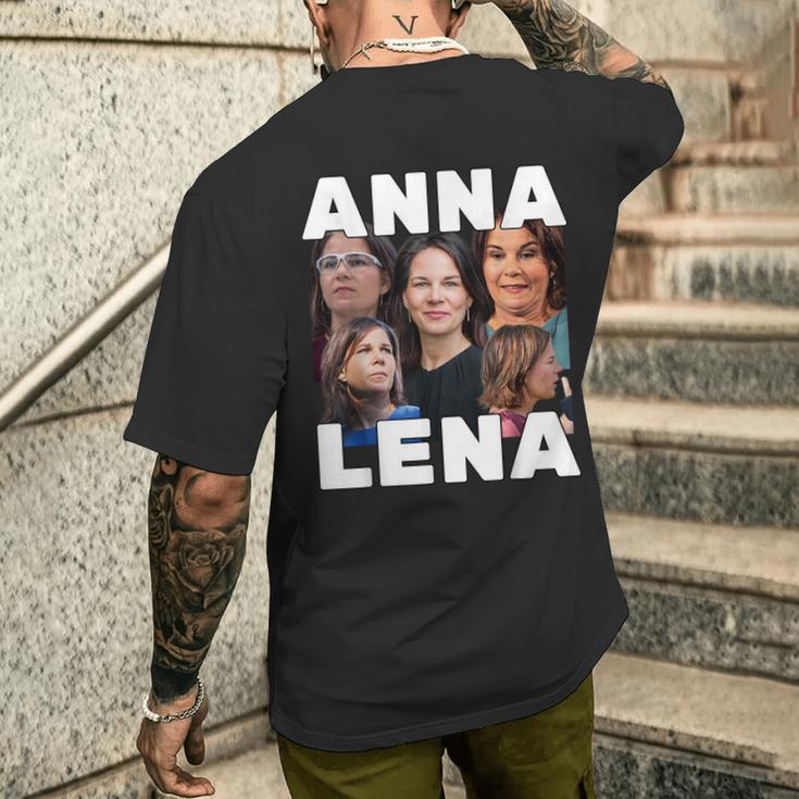 Annalena Baerbock Fan-Merch T-Shirt mit Rückendruck Geschenke für Ihn