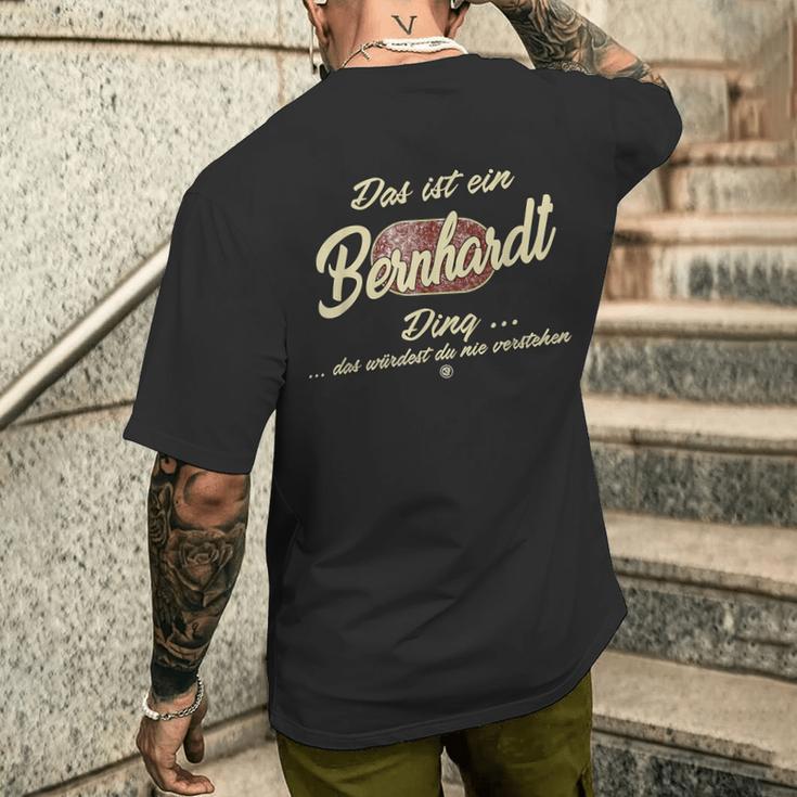 Das Ist Ein Bernhardt Ding Family T-Shirt mit Rückendruck Geschenke für Ihn