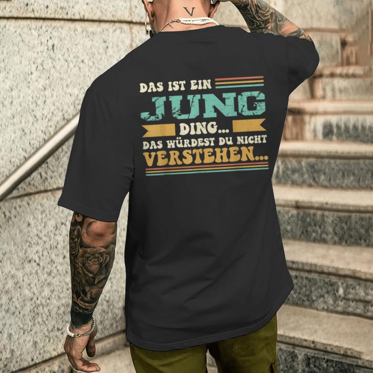 Das Ist Ein Jung Ding Das Ist Ein Jung Ding T-Shirt mit Rückendruck Geschenke für Ihn