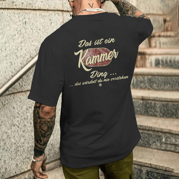 Das Ist Ein Kammer Ding T-Shirt mit Rückendruck Geschenke für Ihn