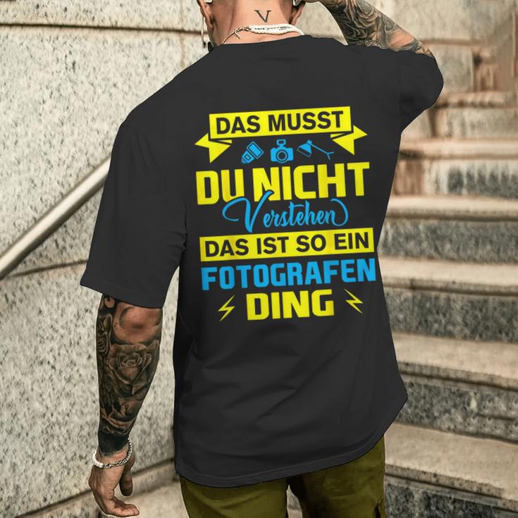 Das Ist So Ein Fotografen Ding Das Ist So Ein Photographer S T-Shirt mit Rückendruck Geschenke für Ihn