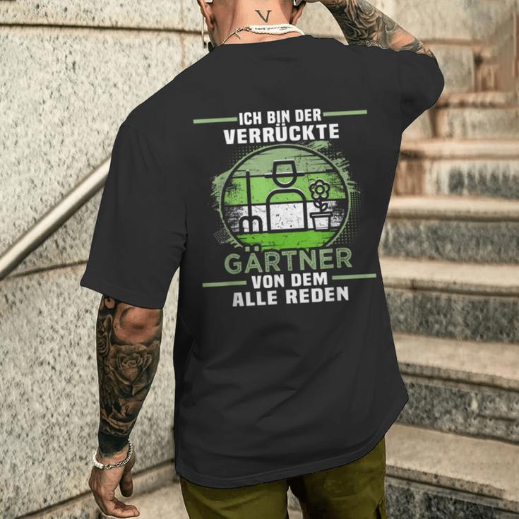 Das Ist So Ein Gärtner Ding Florist Gärtner T-Shirt mit Rückendruck Geschenke für Ihn