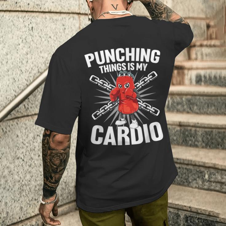 Dinge Zu Schlachtist Mein Cardio T-Shirt mit Rückendruck Geschenke für Ihn