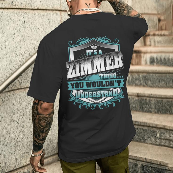 Es Ist Ein Zimmer-Ding Das Du Nichterstehen Würdest Nameintage T-Shirt mit Rückendruck Geschenke für Ihn