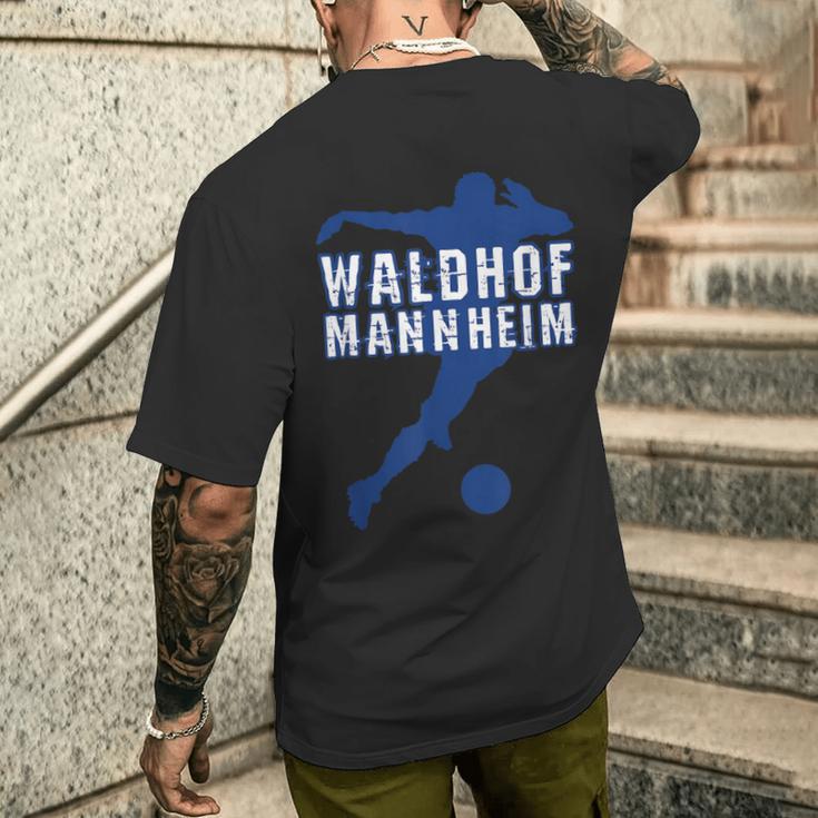 Football Kicken Club Waldhof Fan Baden Württemberg T-Shirt mit Rückendruck Geschenke für Ihn