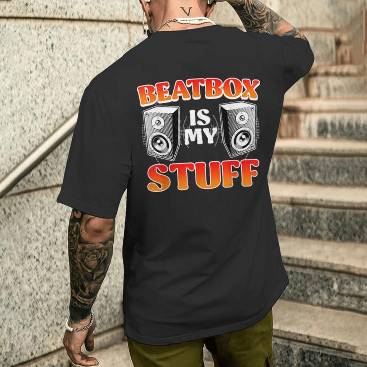 Hiphop Beatbox Is My Ding Singing T-Shirt mit Rückendruck Geschenke für Ihn