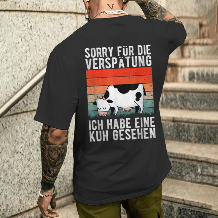 Ich Habe Eine Kuh Seen T-Shirt mit Rückendruck Geschenke für Ihn