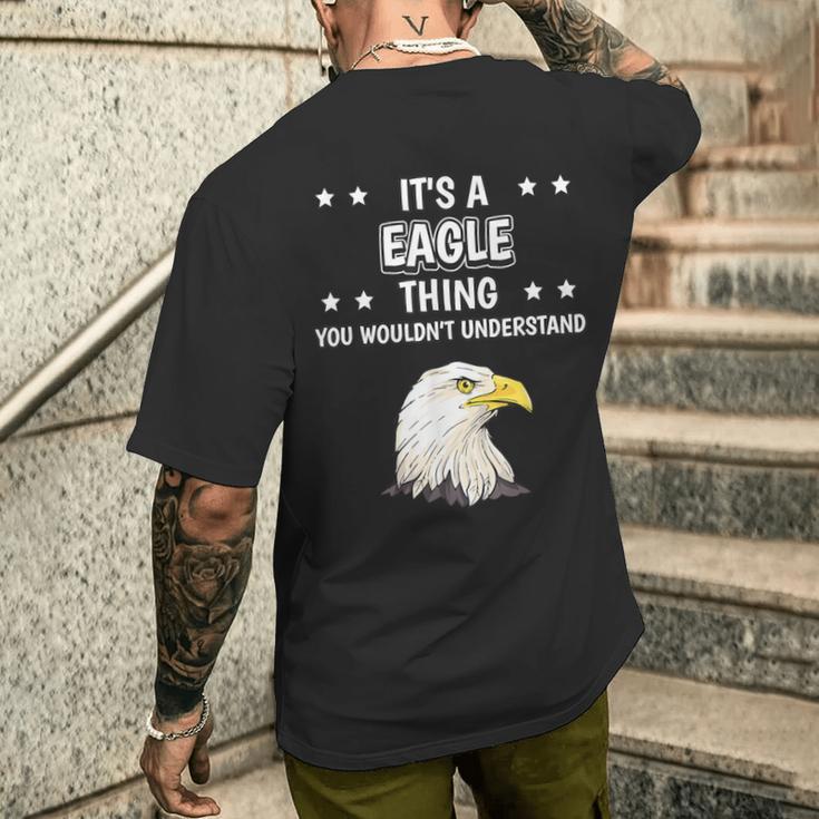 Ist So Ein Adler Ding Slogan T-Shirt mit Rückendruck Geschenke für Ihn