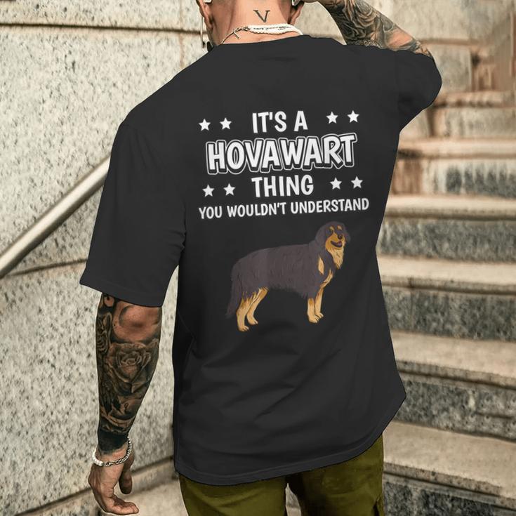 Ist So Ein Hovawart Ding Lustiger Spruch Hovawarts T-Shirt mit Rückendruck Geschenke für Ihn