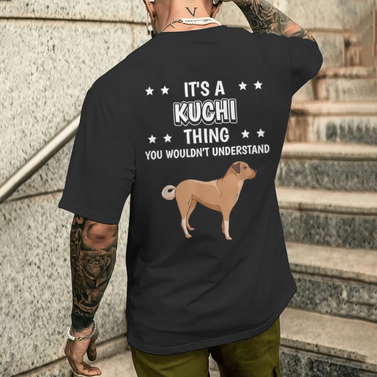 Ist So Ein Kuchi Ding Lustiger Spruch Kuchis T-Shirt mit Rückendruck Geschenke für Ihn