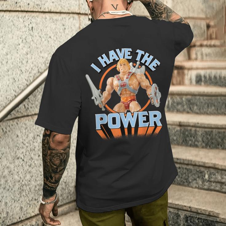 Masters Of The Universe Ich Habe Die T-Shirt mit Rückendruck Geschenke für Ihn