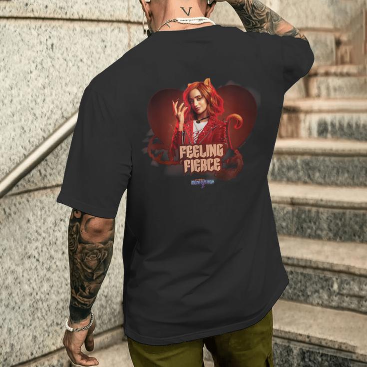 Monster High Movie Ich Fühle Mich Wild T-Shirt mit Rückendruck Geschenke für Ihn