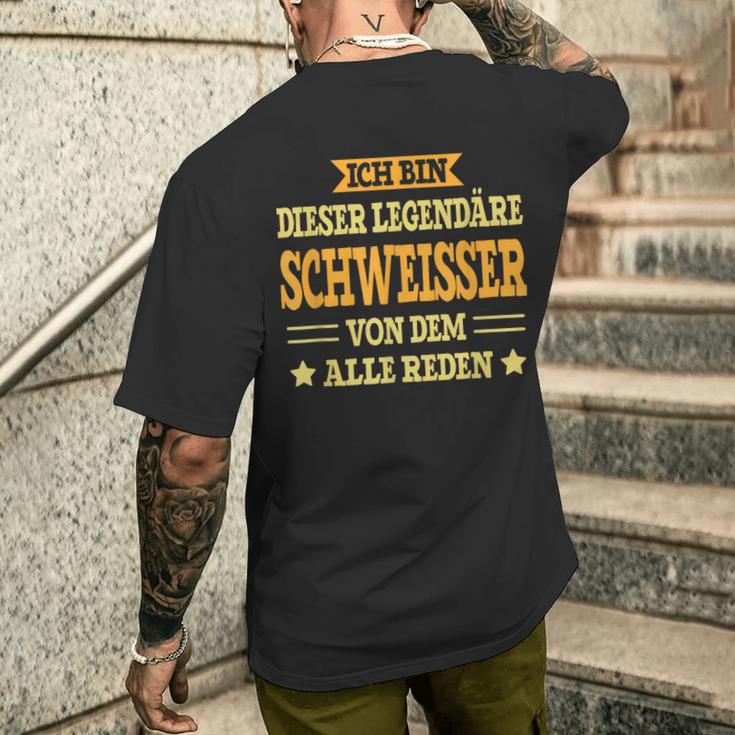 Schweisser Schweisser Profession S T-Shirt mit Rückendruck Geschenke für Ihn