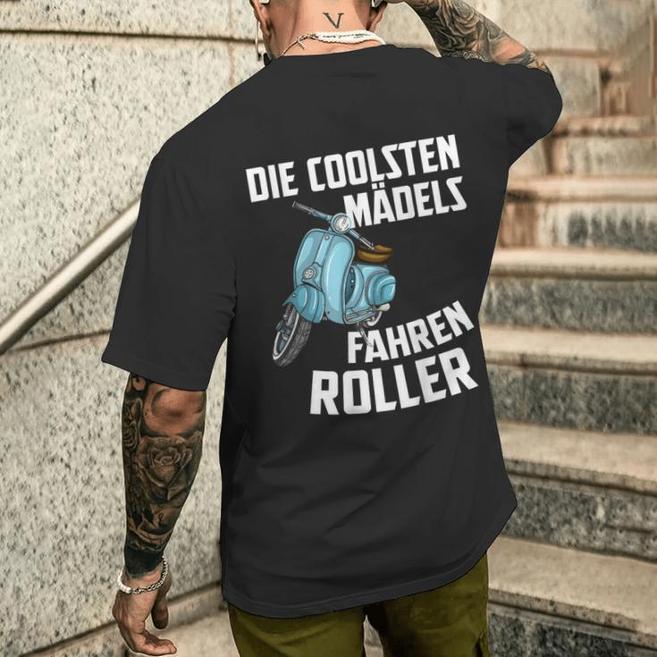 Scooter For Scooter Rider Scooter T-Shirt mit Rückendruck Geschenke für Ihn