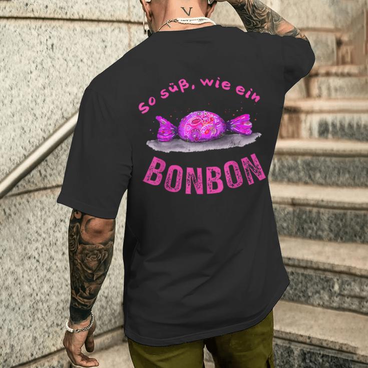 So Üß Wie Ein Bonbonbon T-Shirt mit Rückendruck Geschenke für Ihn