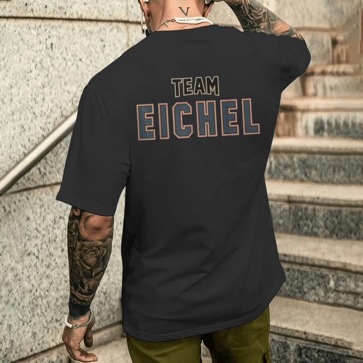 Team Eichel Nachname Stolze Familie Nachname T-Shirt mit Rückendruck Geschenke für Ihn