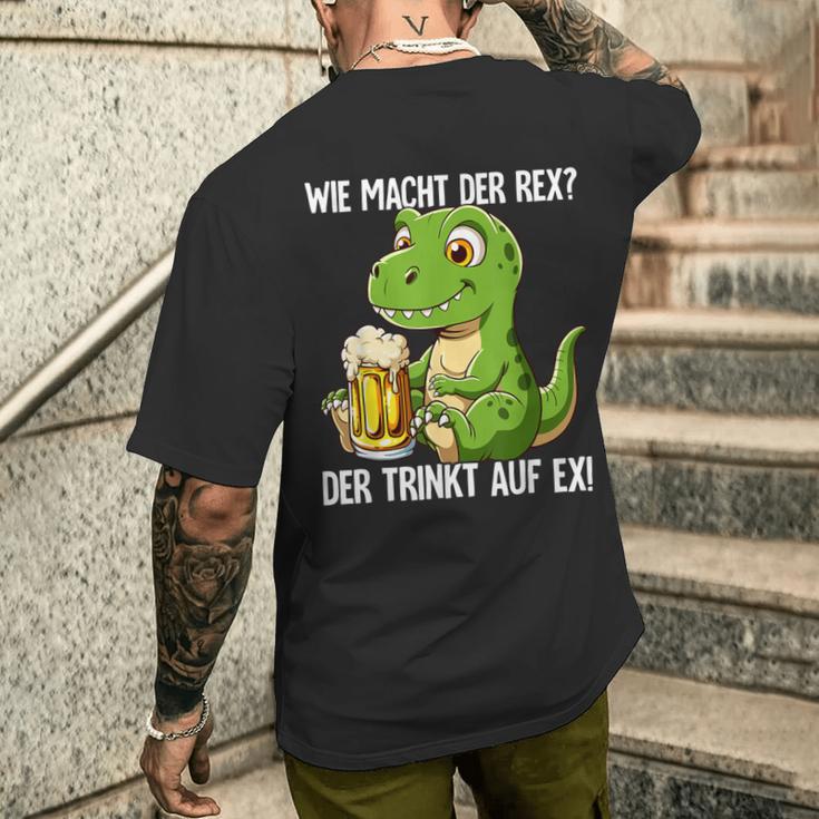 Wie Macht Der Re T-Shirt mit Rückendruck Geschenke für Ihn