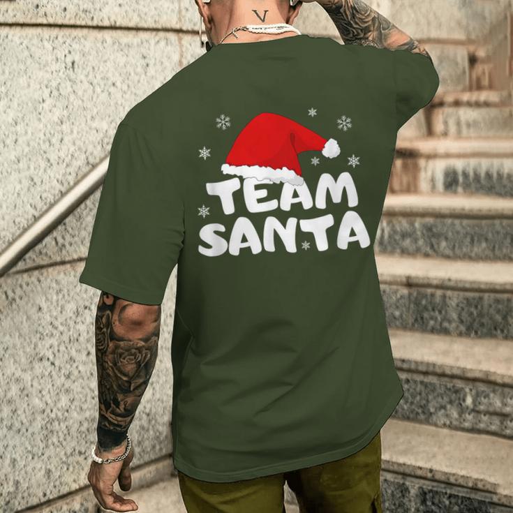 Team Santa Xmas Christmas T-Shirt mit Rückendruck Geschenke für Ihn