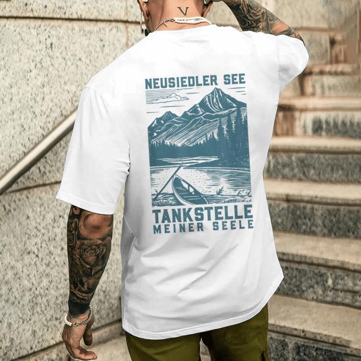 Seelenheimat Neusiedler See T-Shirt mit Rückendruck Geschenke für Ihn