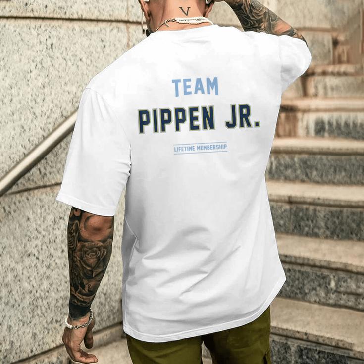 Team Pippen Jr Proud Family Last Name Family T-Shirt mit Rückendruck Geschenke für Ihn