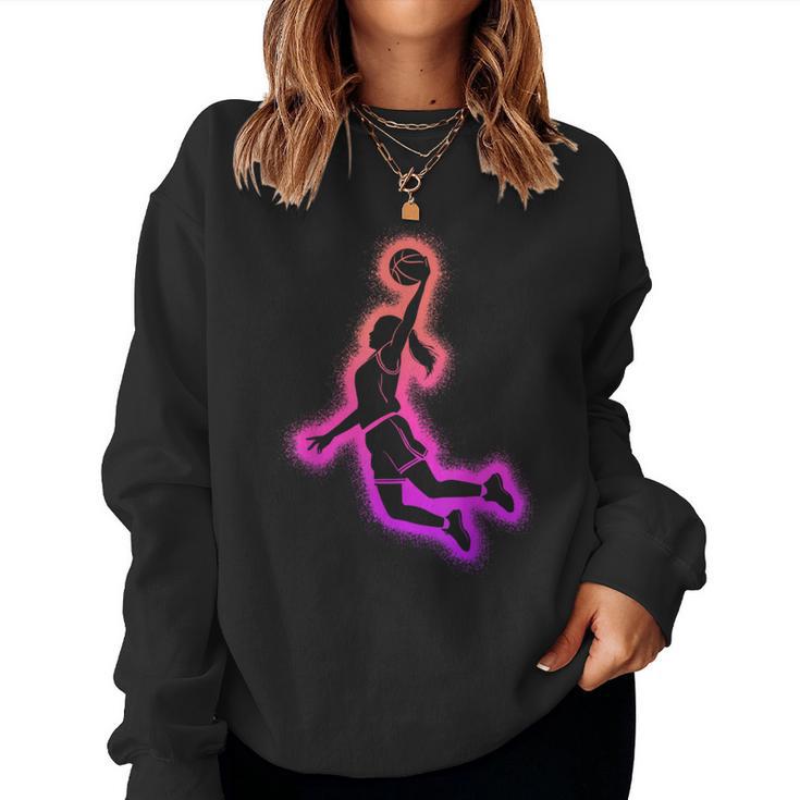 Basketballerin Women's Basketball Girls' Sweatshirt Frauen